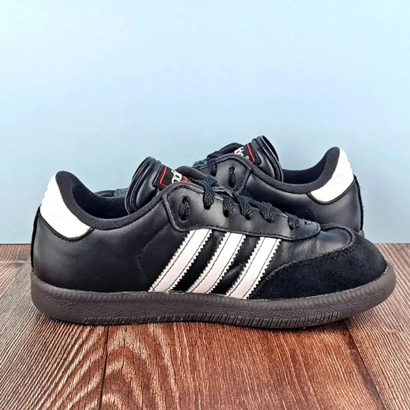 Adidas Samba Kids' Indoor Soccer Shoes sz 2Y - Picture 5 of 8
